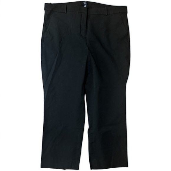 J. CREW Kallie The Closet Staple Classic Fit Black Trousers Size 22W Plus Size - Picture 3 of 6